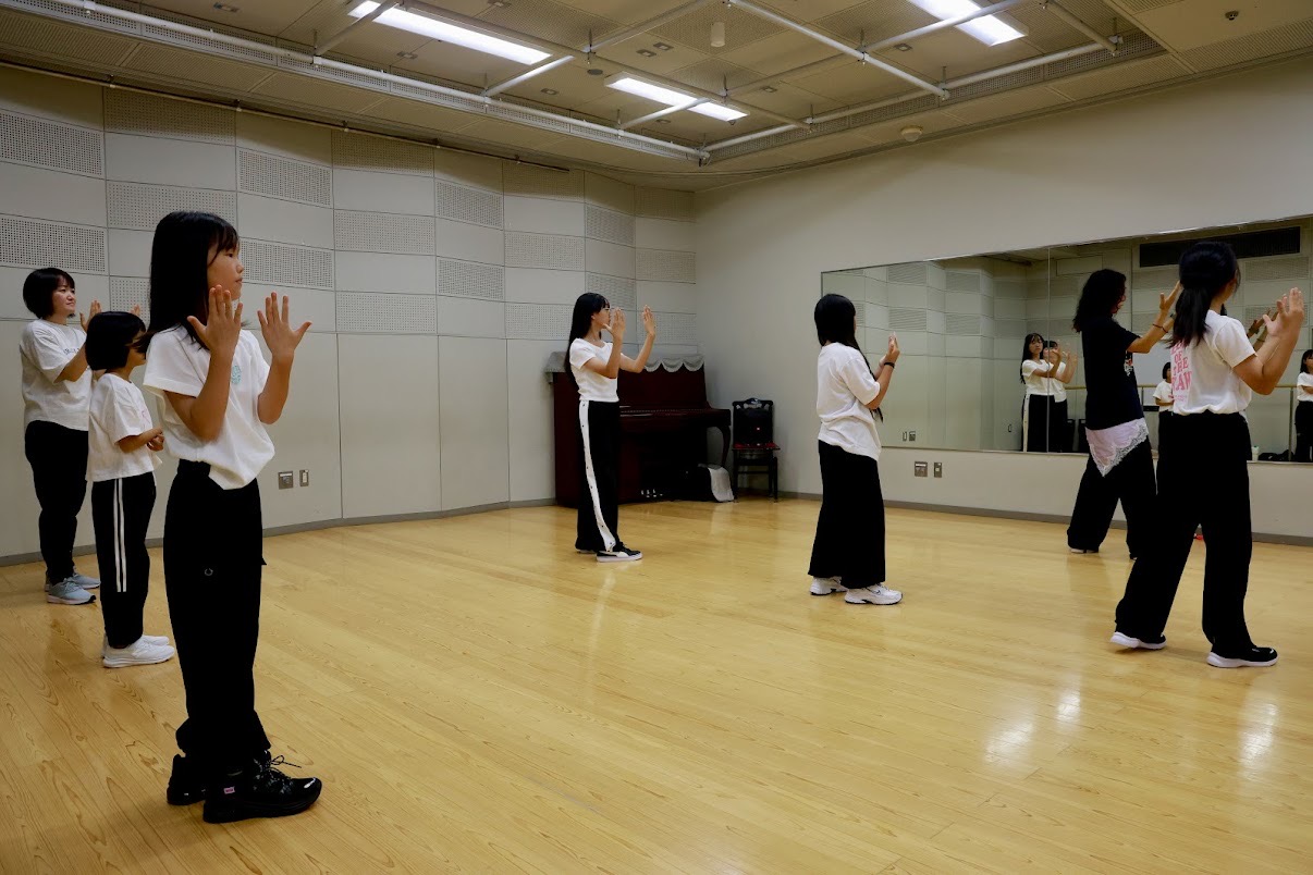 心音ダンス部の様子