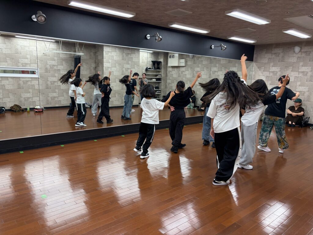 心音ダンス部の様子
